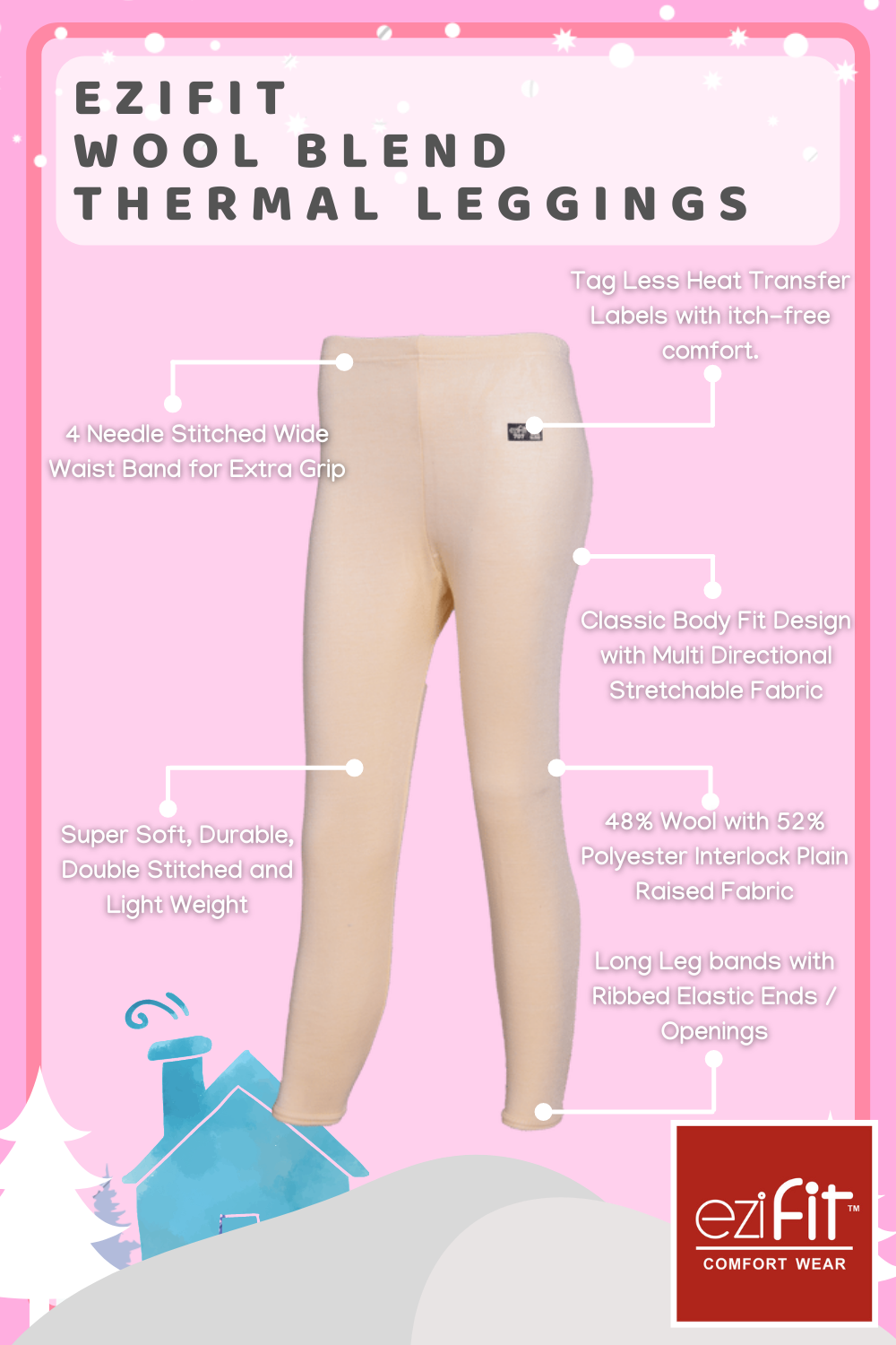 Ezifit Women Thermal Legging