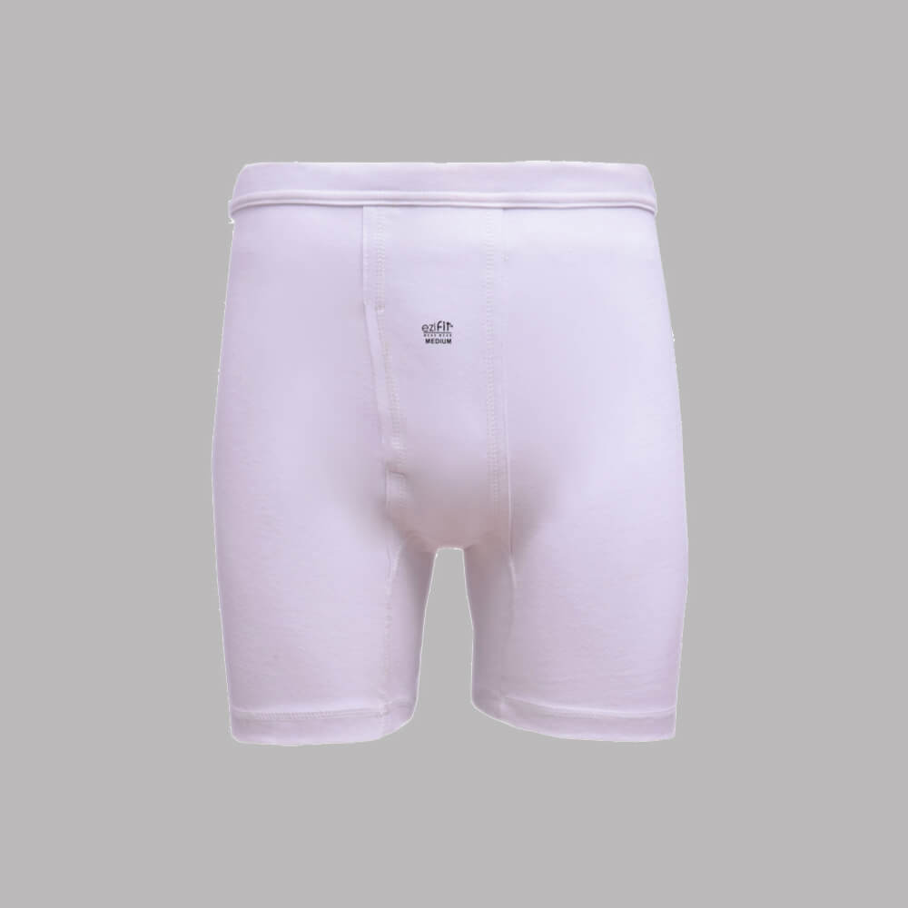 Ezifit White Long Boxer