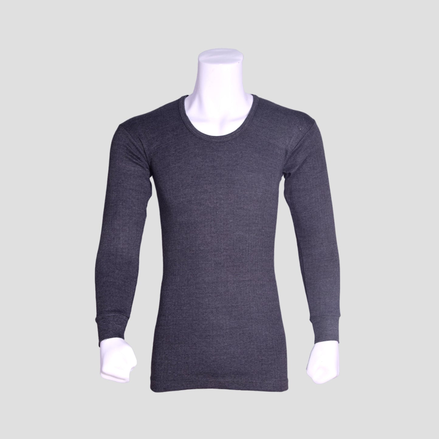 CHARCOAL BLACK EziFit Full Sleeves Warmer Shirt