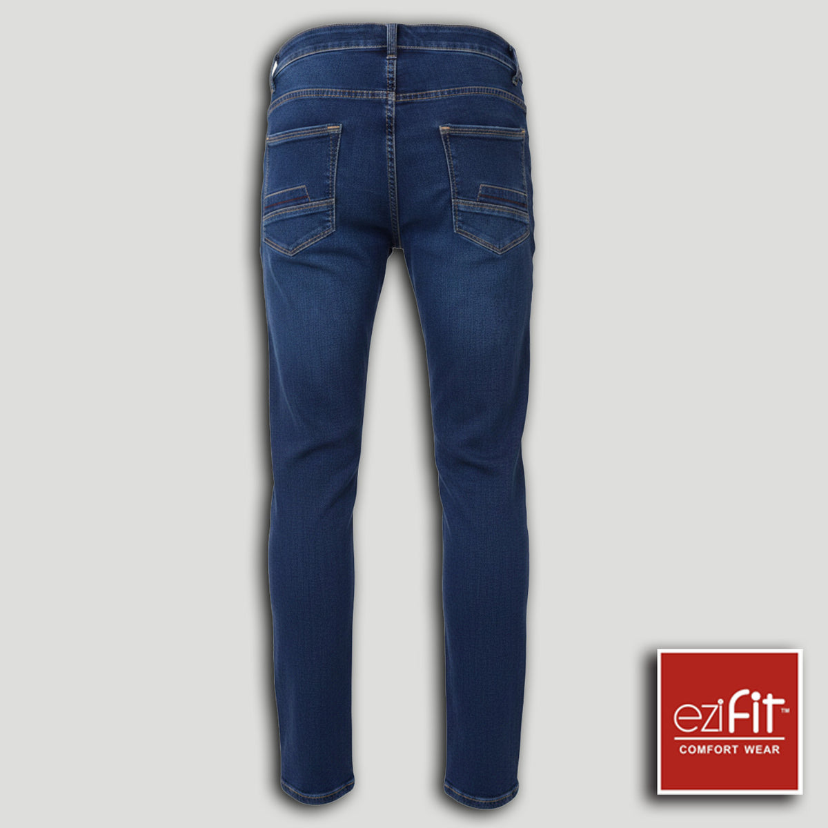 Men Denim Pant Blue Silm fit