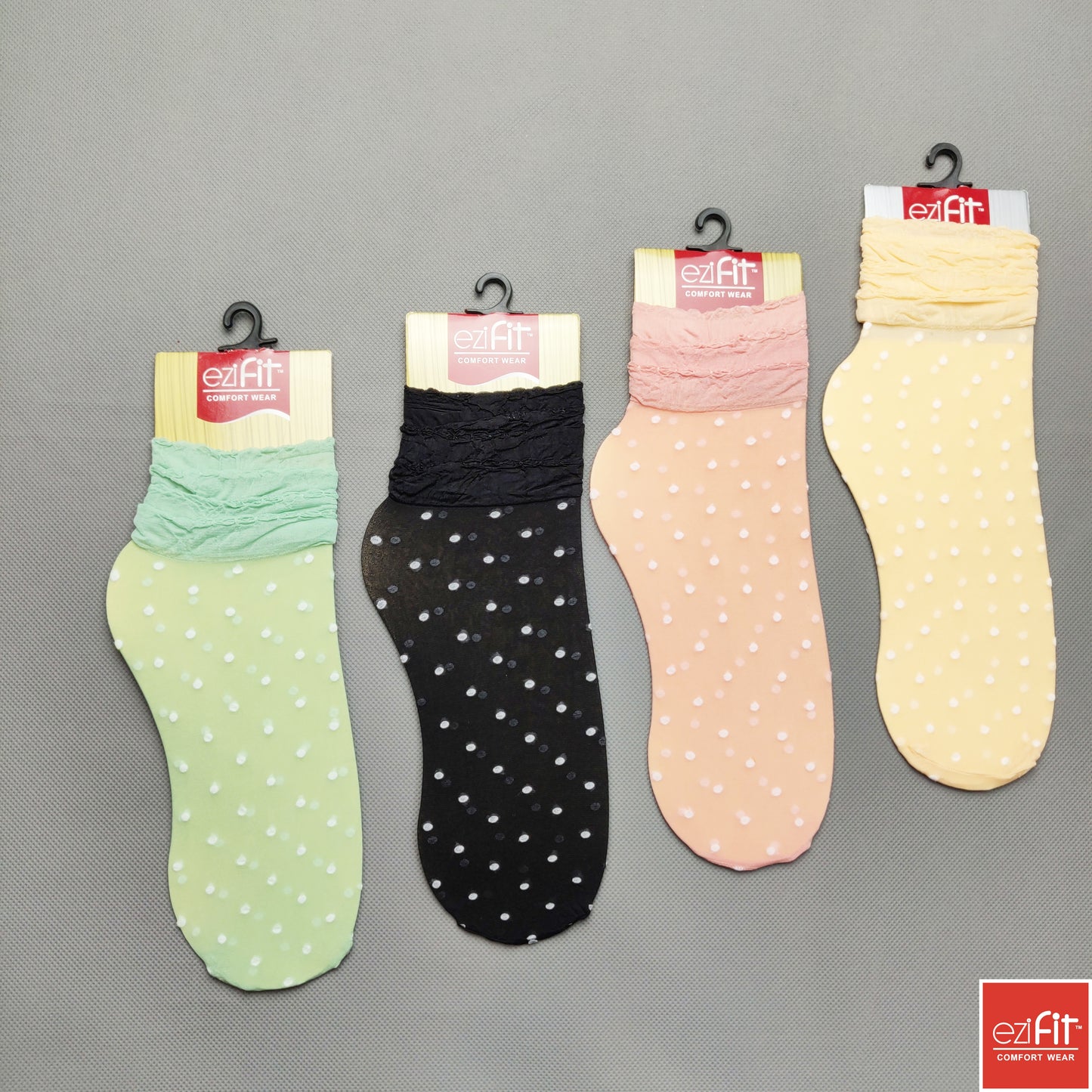 Ezifit Women Socks - (PACK OF 4)- (P-1264)