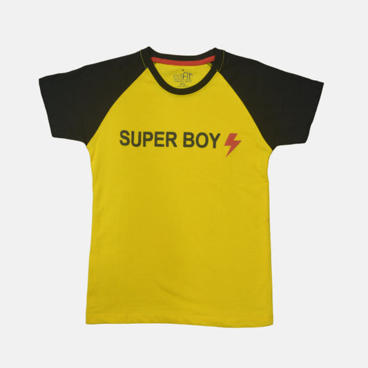 1-10 year T-shirt boys Yellow (BT-192)