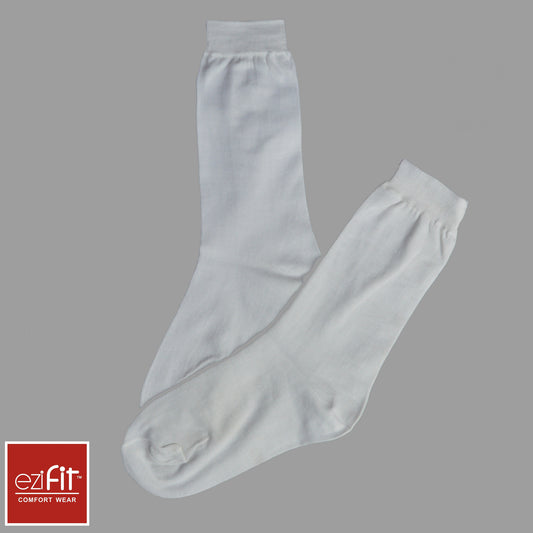 Ezifit Women Socks White-(PACK OF 3)- (780)