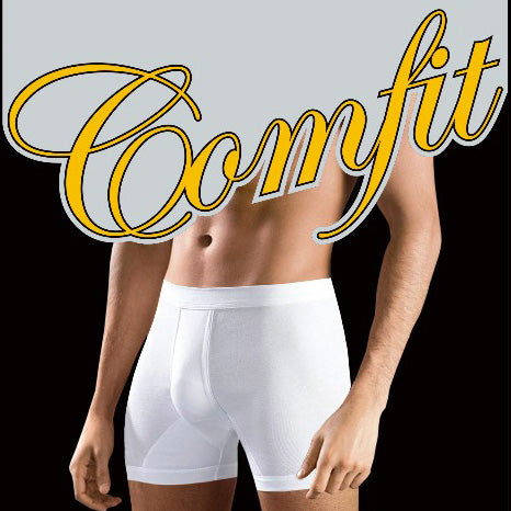 Ezifit Comfit White Short Boxers for Men