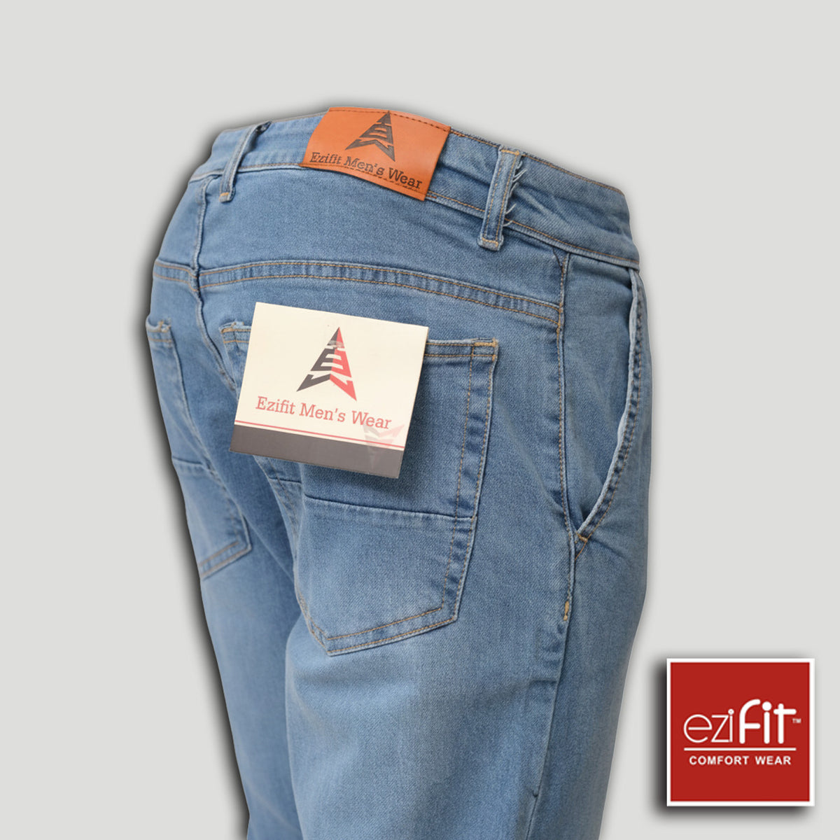 Men Denim Pant Light Blue