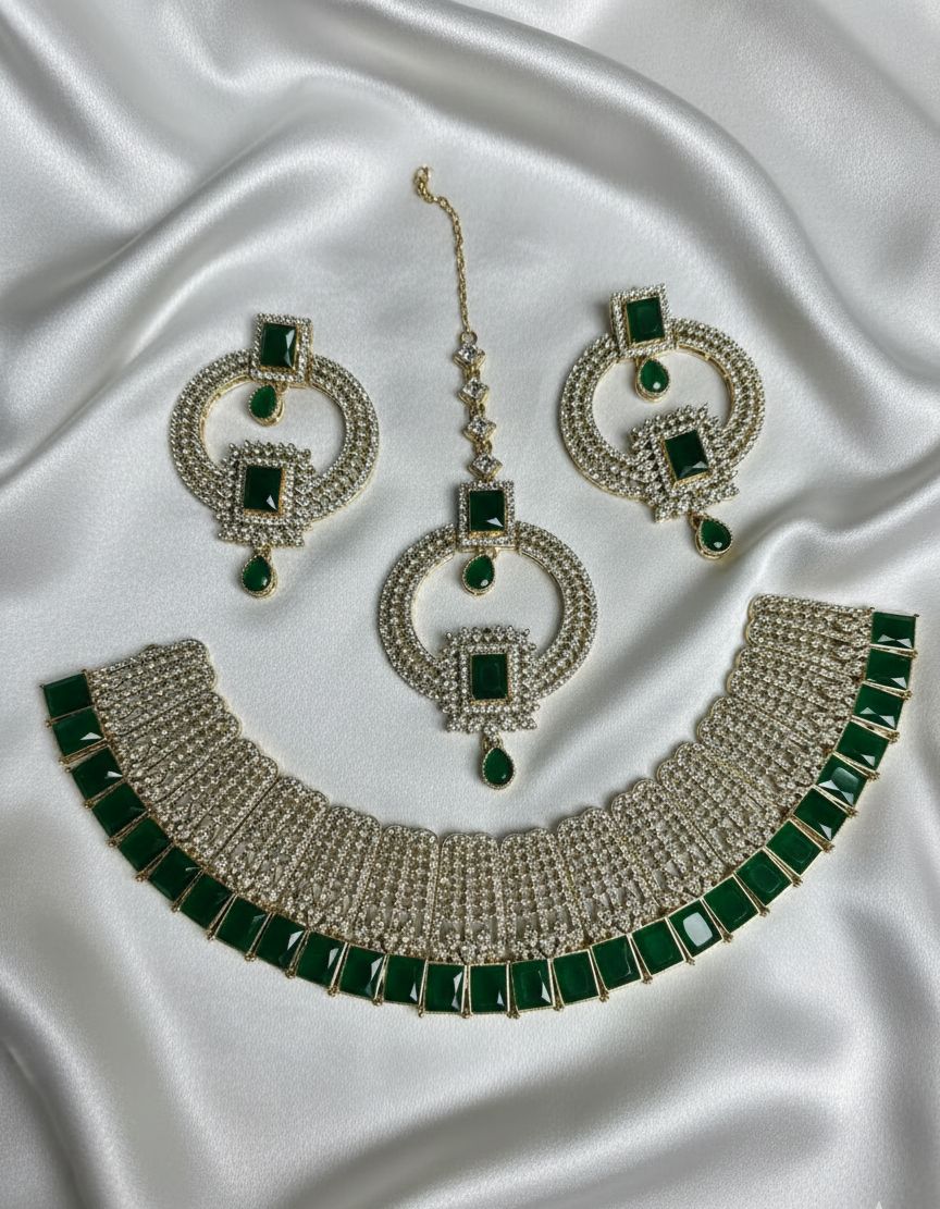 Royale Bridal Jewelry (Green)