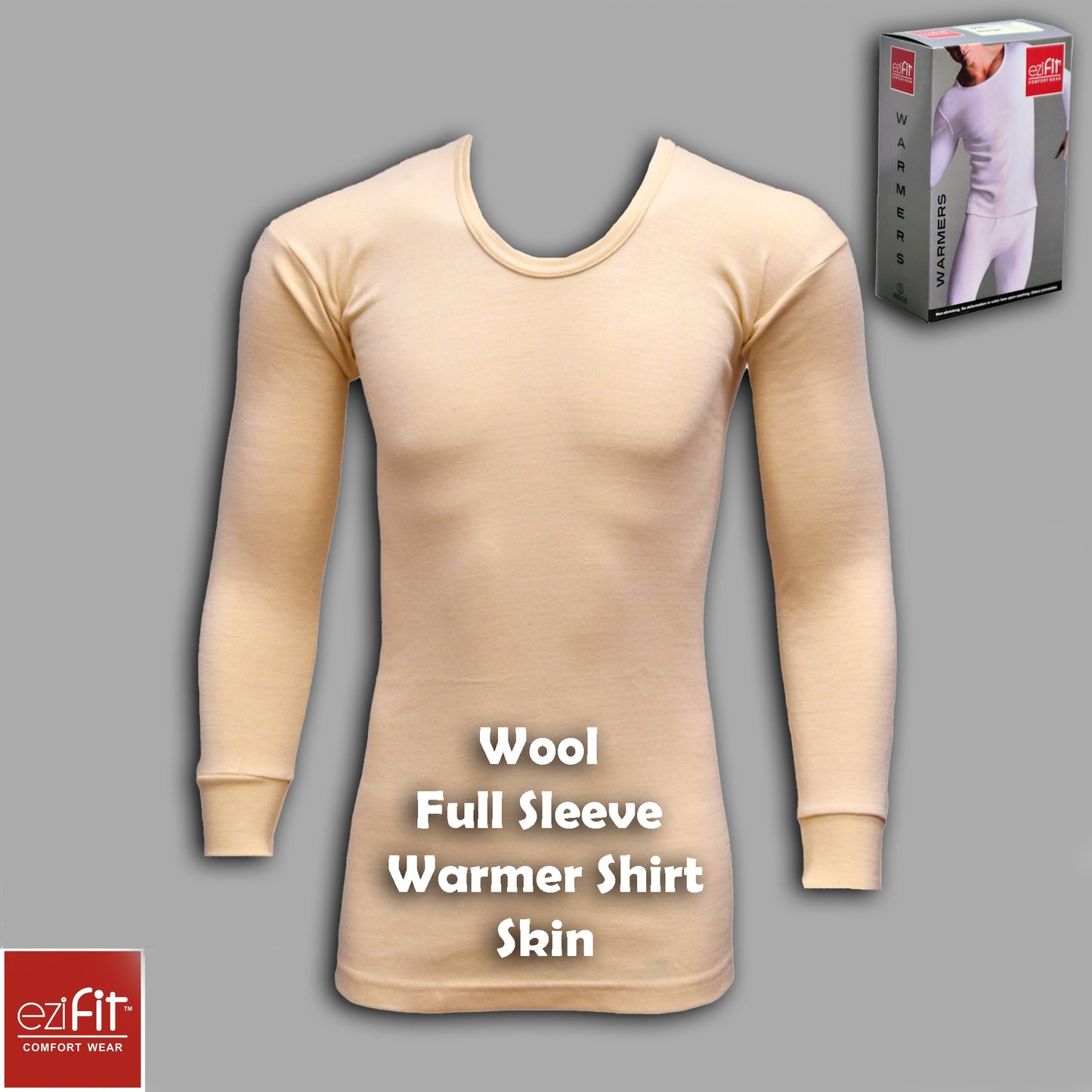 EziFit Wool Full Sleeves Warmer Shirt