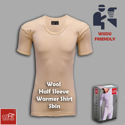 EziFit Wool Half Sleeves Warmer Shirt