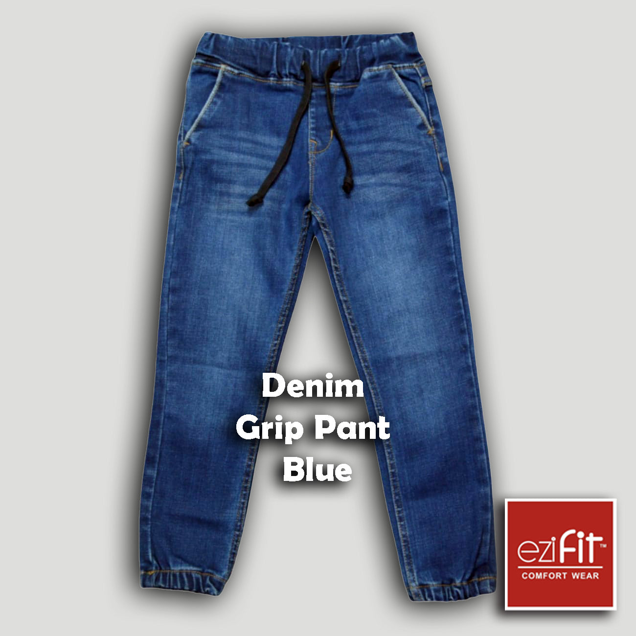 Denim Grip Pant Blue