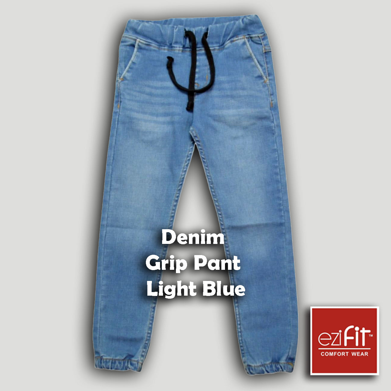 Denim Grip Pant Light Blue